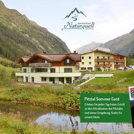Appartementhaus Naturquell Sankt Leonhard im Pitztal